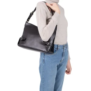 Hexagona Besace en cuir République-Femme Sac Porté Épaule