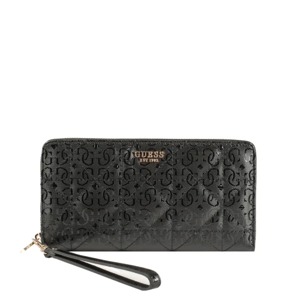 Guess Compagnon Malia – Noir-Femme Portefeuille