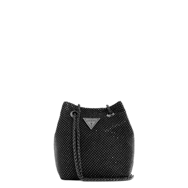 Guess Mini sac seau Lua-Femme Sac Porté Bandoulière / Porté Travers