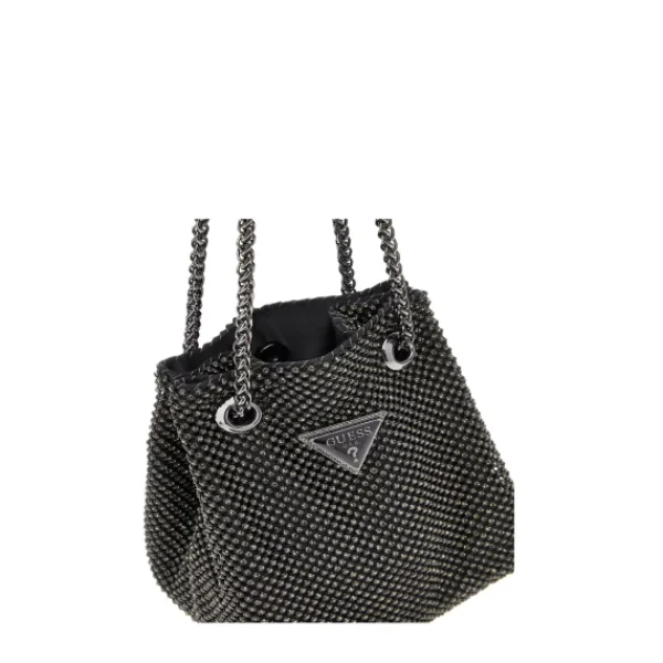 Guess Mini sac seau zalina strass-Femme Sac Porté Main | Sac Porté Épaule