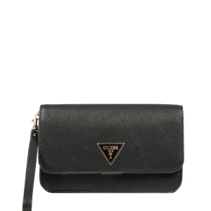 Guess Organiseur Laurel – Noir-Femme Portefeuille