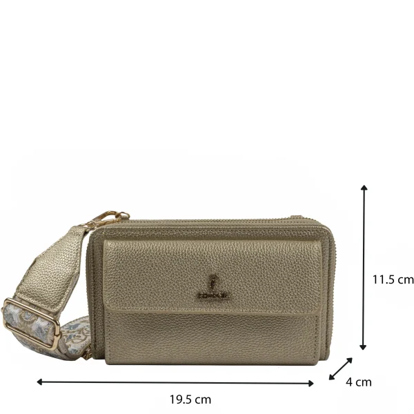 Phoenix Petit sac travers-Femme Sac Porté Bandoulière / Porté Travers