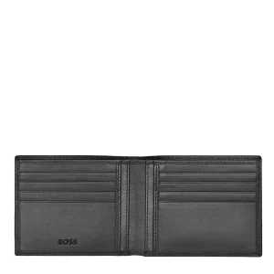 Hugo Boss Porte cartes en cuir Classic Grained-Homme Porte Cartes