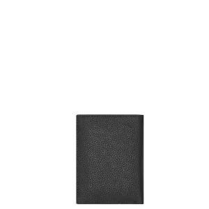 Hugo Boss Porte cartes en cuir Trifold Classic Grained-Homme Porte Cartes