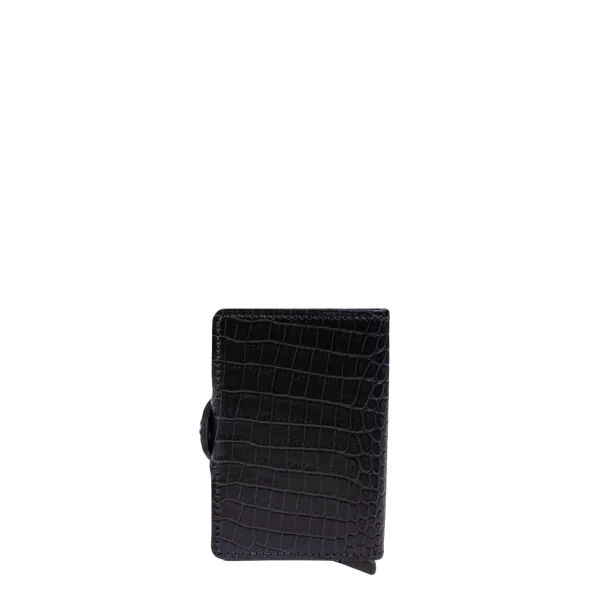 Secrid Porte-carte aluminium et cuir Twinwallet – 14 cartes-Femme Porte Cartes | Porte Cartes