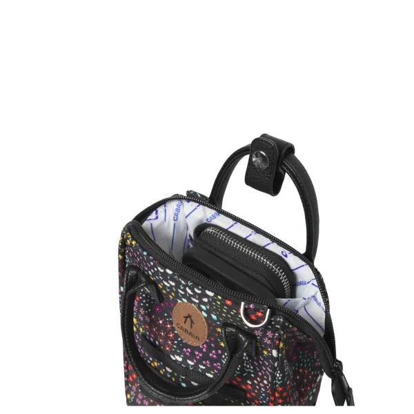 Cabaia Sac à bandoulière Nano-Femme/Homme Sacoche Bandoulière | Sac Porté Bandoulière / Porté Travers