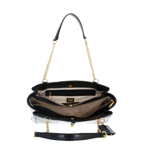 Guess Sac à main James-Femme Sac Porté Épaule