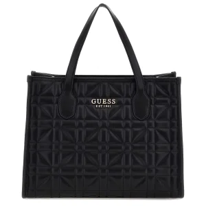 Guess Sac à main Silvana-Femme Sac Porté Main