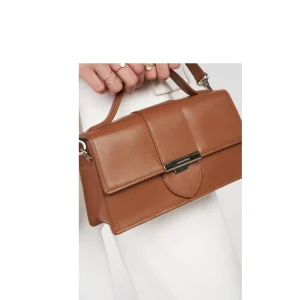 Lancaster Sac baguette en cuir Paris Ily-Femme Sac Porté Bandoulière / Porté Travers | Sac Porté Main