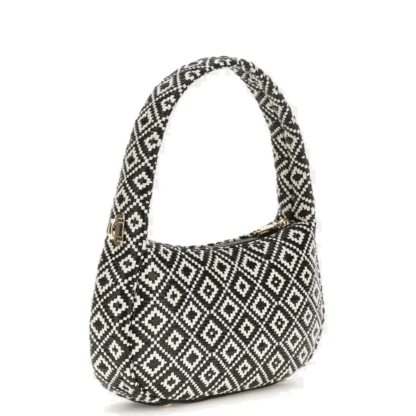 Guess Sac d’épaule Rianee-Femme Sac Porté Épaule