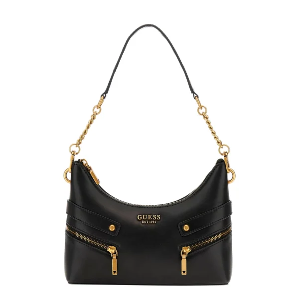 Guess Sac d’épaule Trissa-Femme Sac Porté Épaule