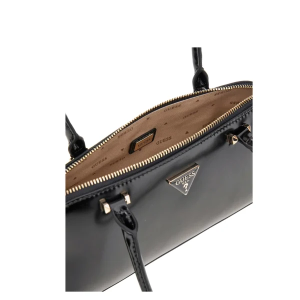 Guess Sac épaule Arnela verni-Femme Sac Porté Épaule