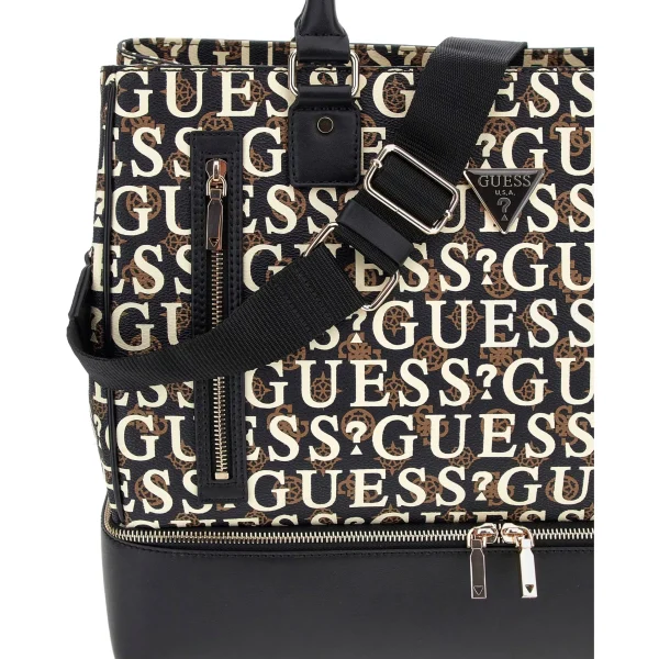 Guess Sac shopping Stark-Homme Sac De Voyage Sans Roulettes | Sac De Voyage