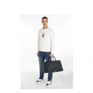 Tommy Hilfiger Sac Week end TH Business-Homme Sac De Voyage Sans Roulettes | Sac De Voyage