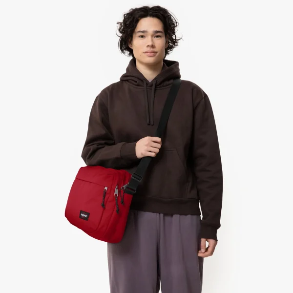 Eastpak Sacoche 16L Crosser-Femme/Homme Sac Porté Bandoulière / Porté Travers | Sac Reporter/Gibecière