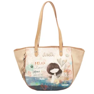 Anekke Shopping – Mediterranean-Femme Sac Porté Épaule