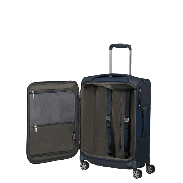 Samsonite Valise cabine 55cm D’Lite- Valise Cabine Samsonite | Valise 4 Roues Souple