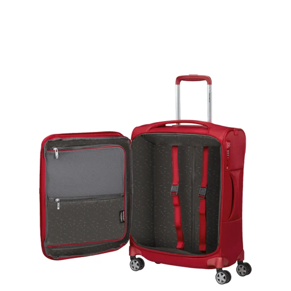 Samsonite Valise cabine 55cm extensible D’Lite- Valise Cabine Samsonite | Valise 4 Roues Souple