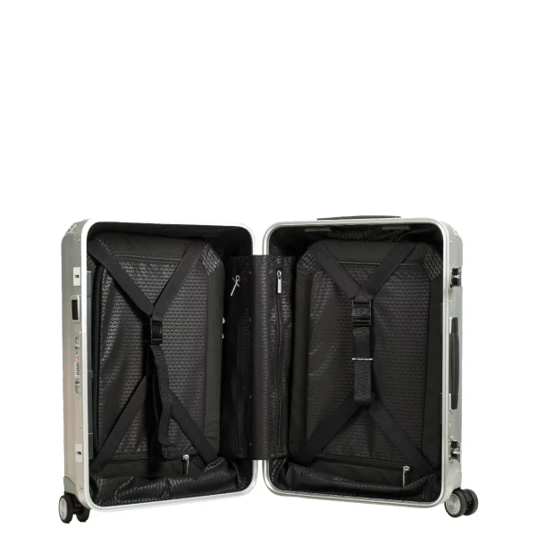 Samsonite Valise cabine 55cm Lite Box en aluminium- Valise 4 Roues Rigide | Valise Cabine Samsonite