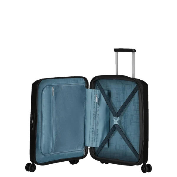 American Tourister Valise 55cm extensible AeroStep- Valise Cabine American Tourister | Valise 4 Roues Rigide