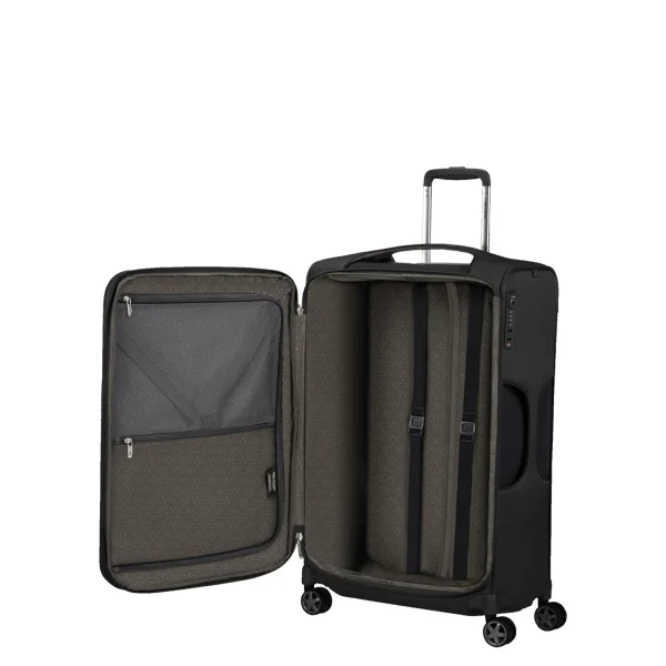 Samsonite Valise 63cm extensible D’Lite- Valise 4 Roues Souple