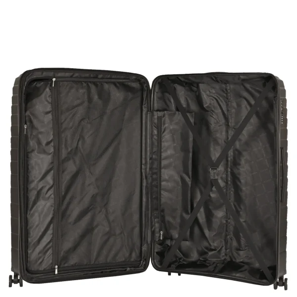 Bemon Valise extensible 76cm Paris- Valise 4 Roues Rigide